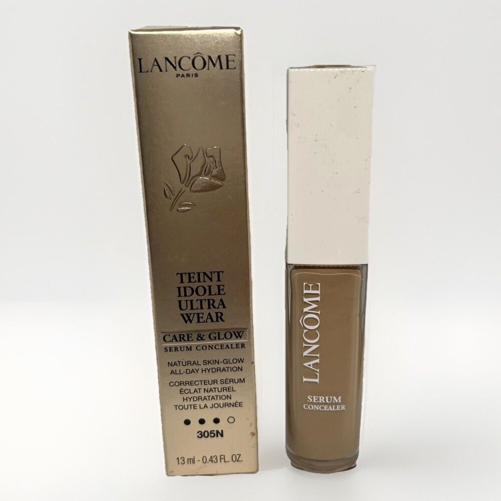 Lancome Teint Idole Ultra Wear Care & Glow Serum Concealer 305 N 0.43 oz / 13 ml